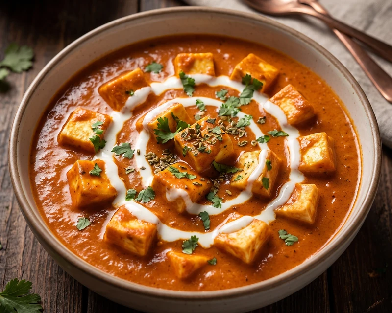 Shahi Paneer vegetarian curry at Desi Swag East Indian Cuisine, Indian restaurant in St. Vital, Winnipeg