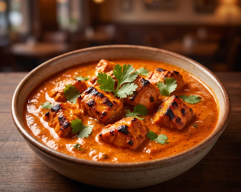Chicken tikka masala served at Desi Swag East Indian Cuisine, St. Vital Winnipeg